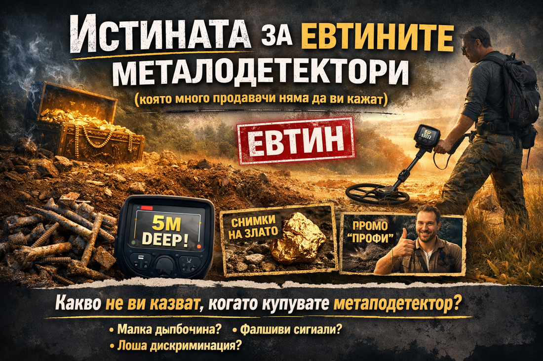 Истината за евтините металодетектори (която много продавачи няма да ви кажат)